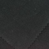 Viscose Acrylic Blend Stretch Velvet Fabric, 320 gsm, 180 cm — Black — photo 1