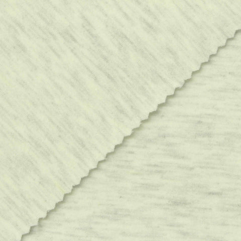 Light Grey Marl Scuba Knit, Viscose-Acrylic