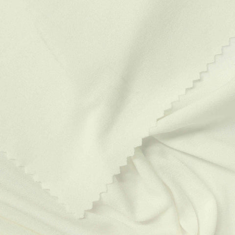 Off-White Linen-Look, Viscose-Poly