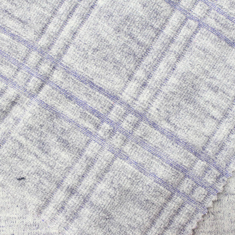 Jacquard Acrylic Knit Fabric, 318 gsm, 160 cm — Grey
