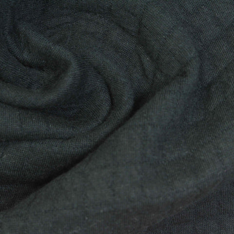Jacquard Cotton Polyester Stretch Interlock Knit Fabric, 265 gsm, 155 cm — Green