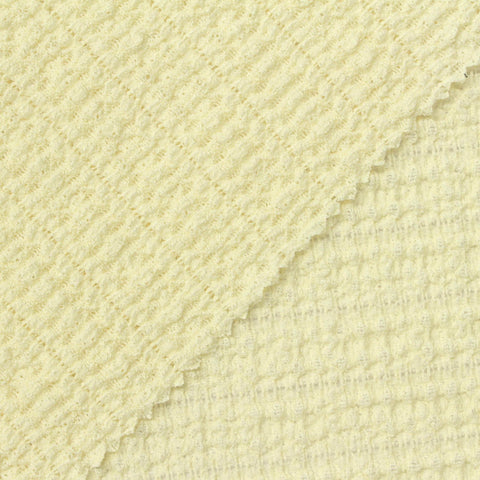 Polyester Stretch Crepe Fabric, 180 gsm — Yellow