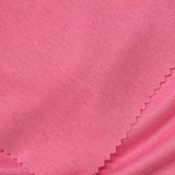100% Polyester Rib Knit Fabric, 250 gsm, 160 cm — Pink — photo 1
