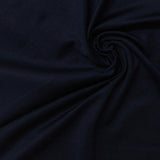 Polyester Stretch French Terry Fabric, 230 gsm — Navy — photo 1