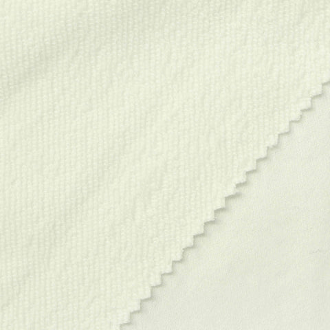 Cotton Polyester French Terry Fabric, 350 gsm, 180 cm — Beige