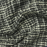 Black Grid Bouclé, Poly-Cotton — photo 1