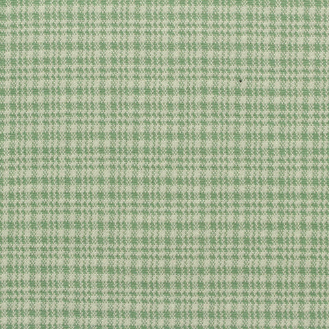 Green Houndstooth Jacquard, Viscose-Poly