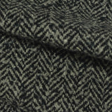 Light Grey Herringbone Bouclé, Wool-Poly — photo 1