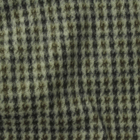 Light Green Fine-Houndstooth Jacquard, Polyester
