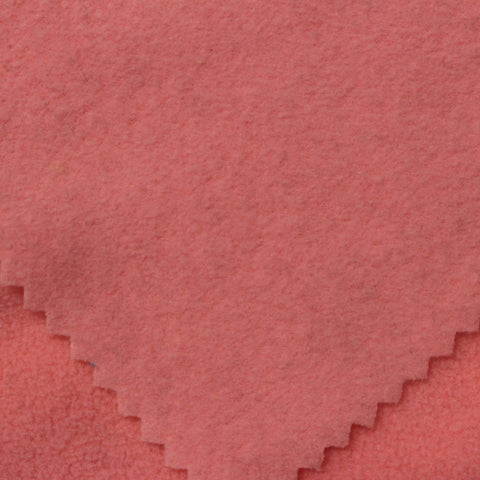 100% Polyester Fleece Fabric, 200 gsm, 160 cm — Red