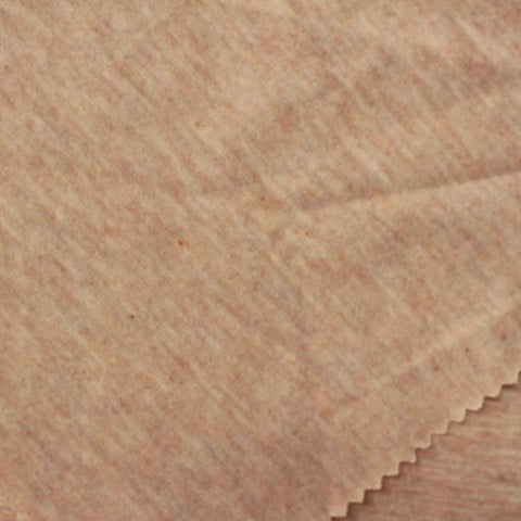 Polyester Cotton Jersey Knit Fabric, 140 gsm, 170 cm — Beige
