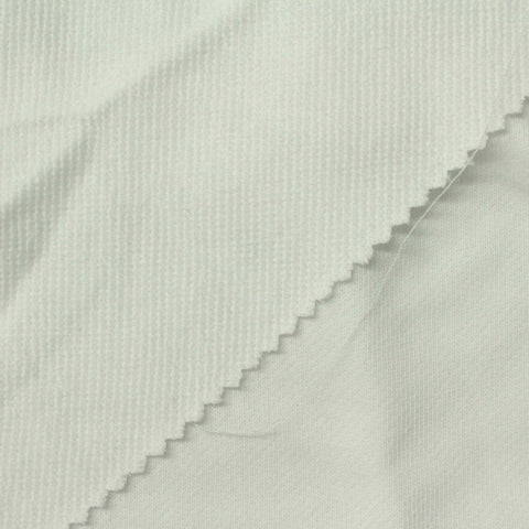 100% Cotton French Terry Fabric, 300 gsm, 170 cm — Green