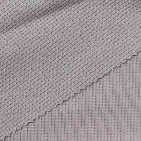 Nylon Stretch Waffle Knit Fabric, 230 gsm, 150 cm — Purple