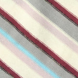 Off-White Horizontal-Stripe Chunky Knit, Poly-Viscose — photo 1