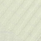 Cream Square Interlock Knit, Cotton-Poly — photo 1