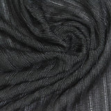 Grey Vertical-Stripe Rib Knit — photo 1