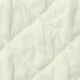 Jacquard Polyester Stretch Knit Fabric, 375 gsm, 150 cm — White — photo 1