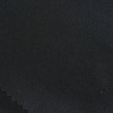 Polyester Stretch Scuba Knit Fabric, 360 gsm — Black — photo 1