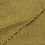 Viscose Polyester Blend Rib Knit Fabric, 290 gsm, 155 cm — Khaki — photo 1