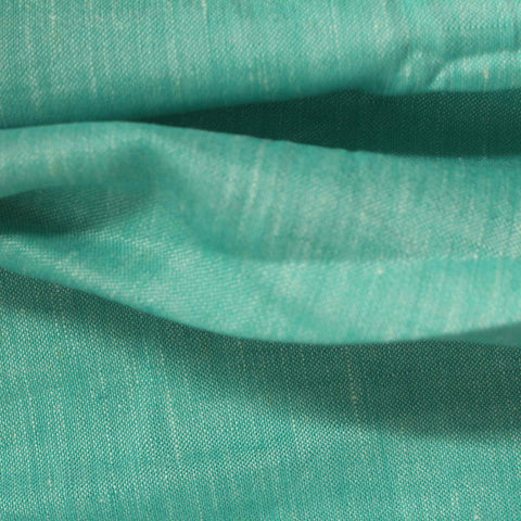 Teal Marl Woven, Linen-Tencel Lyocell