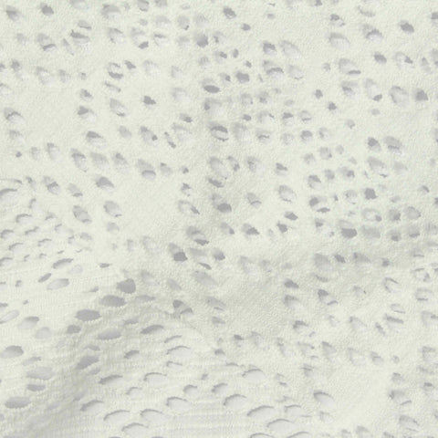Off-White Openwork Knit, Polyester