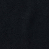 100% Polyester Fleece Fabric, 200 gsm, 150 cm — Black — photo 1