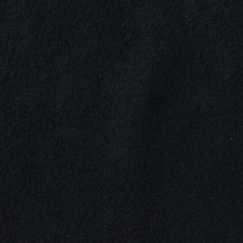 100% Polyester Fleece Fabric, 200 gsm, 150 cm — Black