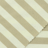 Beige Horizontal-Stripe Ponte Knit, Viscose-Nylon, 296 gsm — photo 1