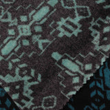 Teal Abstract Chunky Knit — photo 1
