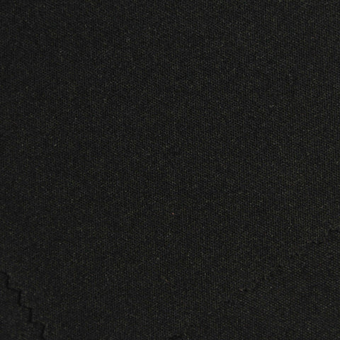 Polyester Stretch Sateen Fabric, 200 gsm, 165 cm — Black