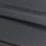 Polyester Stretch Fleece Fabric, 300 gsm, 148 cm — Black — photo 1