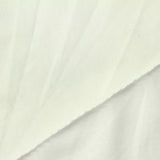100% Cotton Jersey Knit Fabric, 120 gsm, 165 cm — White — photo 1