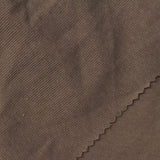 Cotton Polyester Rib Knit Fabric, 166 gsm, 186 cm — Brown — photo 1