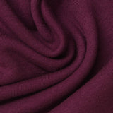 Polyester Cotton Stretch French Terry Fabric, 440 gsm, 178 cm — Purple — photo 1