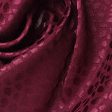 Burgundy Tone-on-Tone Satin, Polyester — photo 1