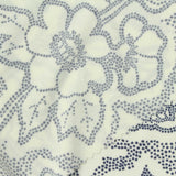 Navy Dots Knit, Polyester — photo 1
