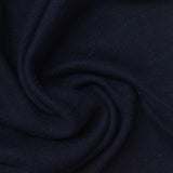 Dark Navy Chunky Knit, Viscose-Poly — photo 1