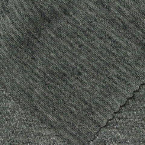 Grey Marl Jersey Knit, Cotton-Poly, 155 gsm