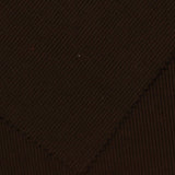 Polyester Stretch Rib Knit Fabric, 255 gsm, 155 cm — Brown — photo 1