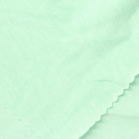 Cotton Polyester Jersey Knit Fabric, 140 gsm — Green, ref EF-253919