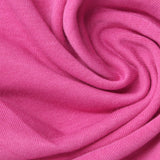 Cotton Polyester French Terry Fabric, 230 gsm, 180 cm — Pink — photo 1