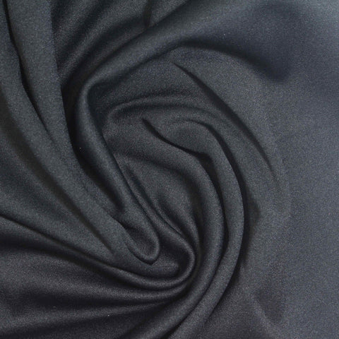 Nylon Stretch Interlock Knit Fabric, 250 gsm, 130 cm — Grey, ref EF-267087