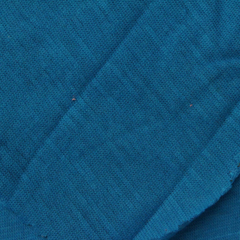 Blue Marl Jersey Knit, Cotton, 97 gsm