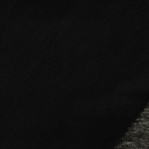 Dark Grey Marl Chunky Knit, Poly-Cotton, 325 gsm