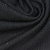 100% Polyester Birdseye Knit Fabric, 180 gsm, 165 cm — Black — photo 1