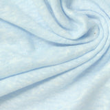 Light Blue Marl Jersey Knit, Linen-Poly — photo 1