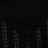 Black Textured Chunky Knit, Polyester, 148 gsm — photo 1