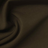 Polyester Stretch Scuba Knit Fabric, 280 gsm, 185 cm — Brown — photo 1