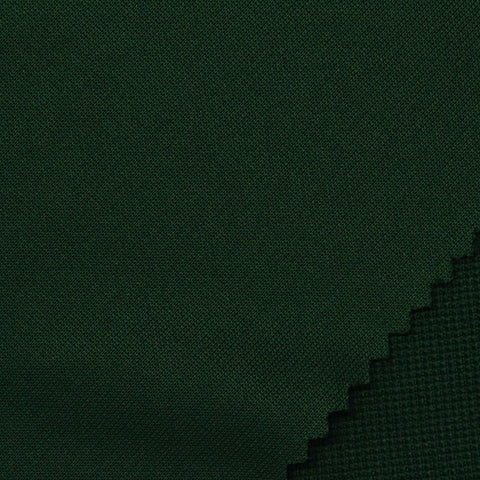 100% Polyester Interlock Knit Fabric, 230 gsm, 165 cm — Green