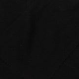 Polyester Rib Knit Fabric, 240 gsm, 168 cm — Black — photo 1